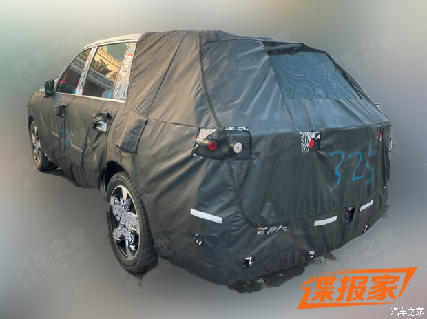 定位中大型SUV 有望年内发布 吉利银河星舰9谍照曝光