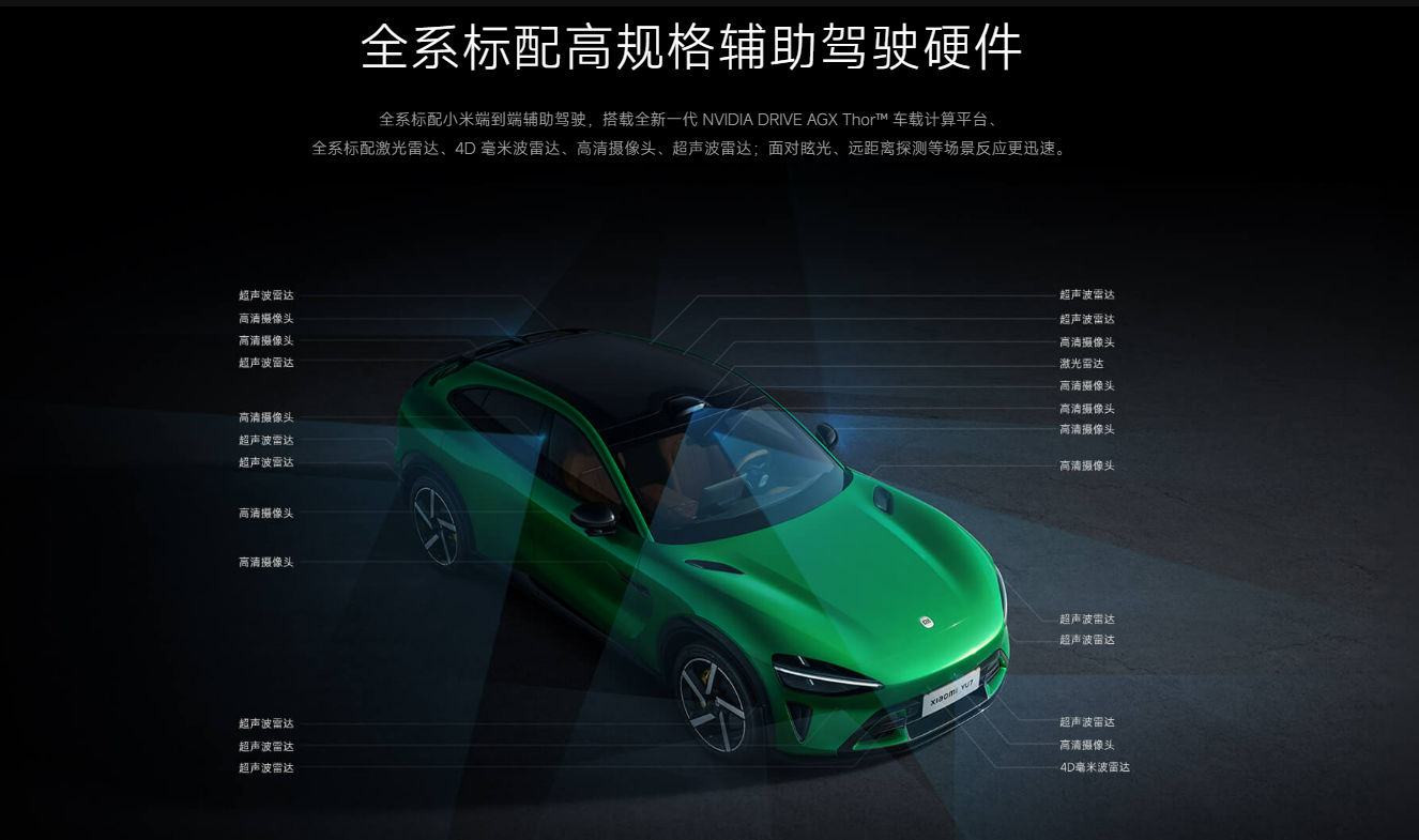 小米YU7的内饰能够戳中年轻人的心吗
