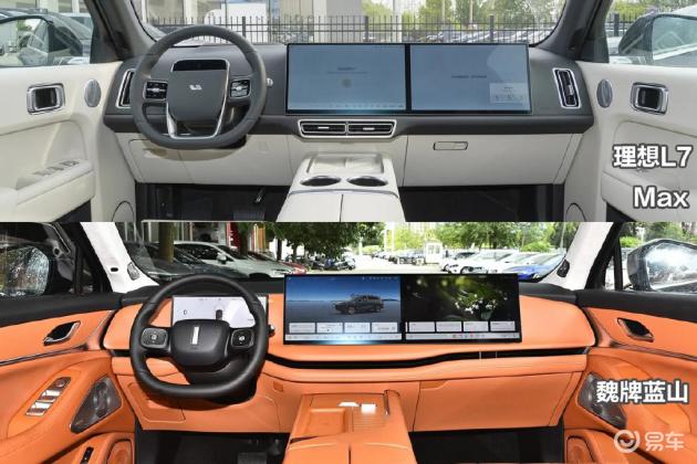 【解析】家用中大型SUV 理想L7 VS 魏牌蓝山