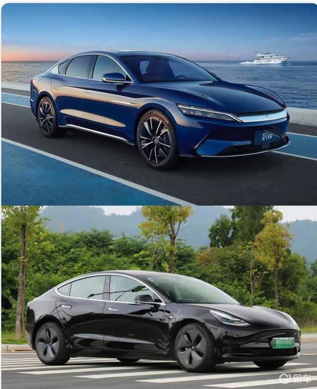 特斯拉Model 3vs比亚迪汉Lev体验对比
